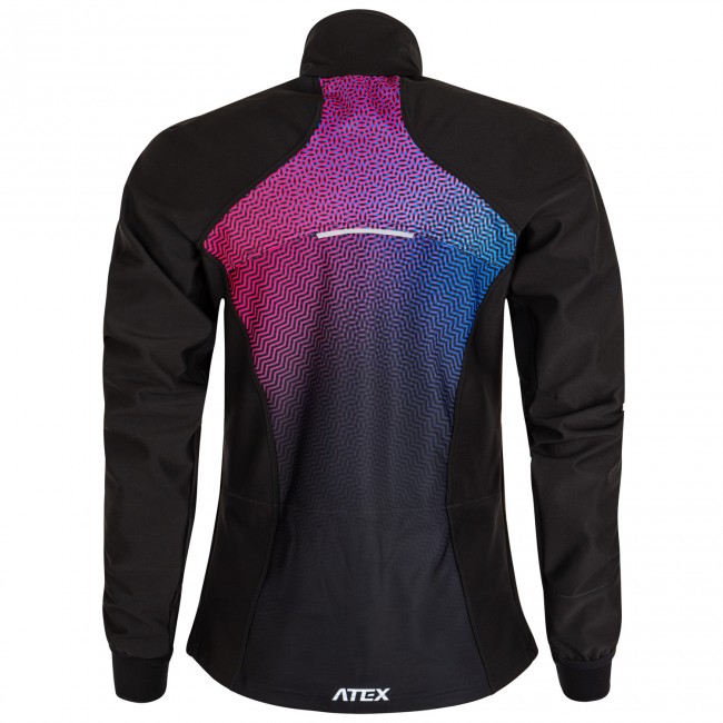Dámská sportovní bunda ZIGZAG růžová