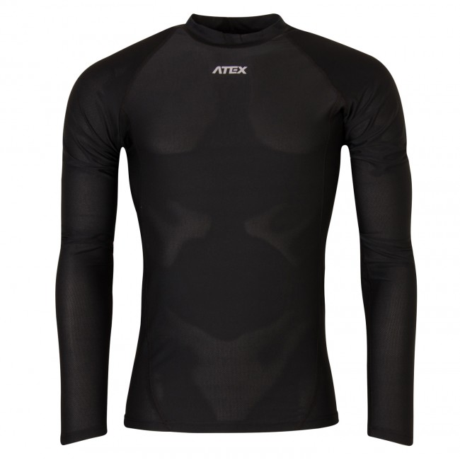 Sportovní dres KOBI s dlouhými rukávy černý