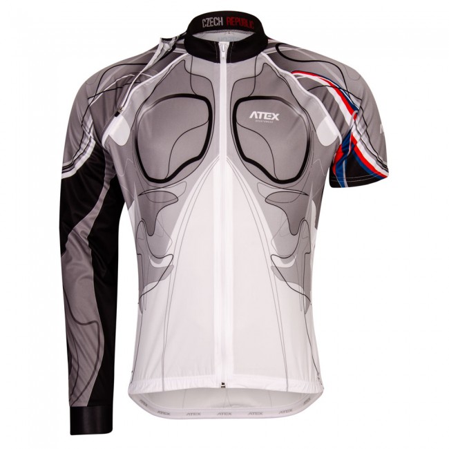 Cyklistický dres EVERETT s odepínacími rukávy BIATEX BW