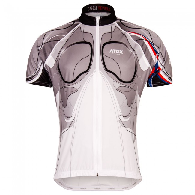 Cyklistický dres EVERETT s odepínacími rukávy BIATEX BW