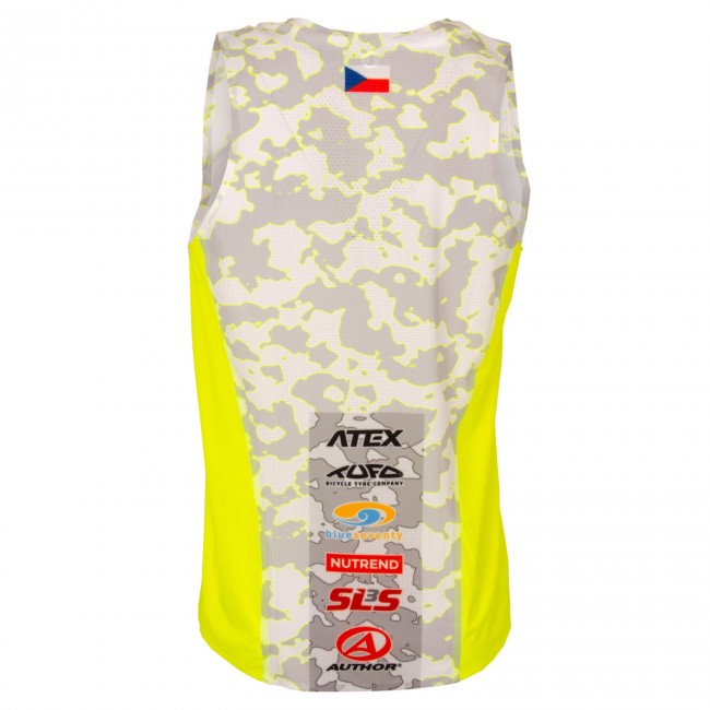 Atletický dres bez rukávů VABROUŠEK lepený
