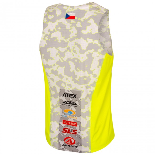 Atletický dres bez rukávů VABROUŠEK lepený