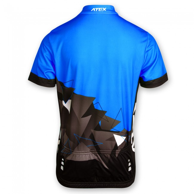 Cyklistický dres MIKA dětský modrý