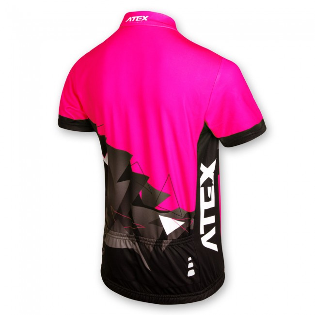 Cyklistický dres MIKA dětský růžový