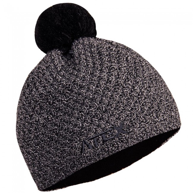 Pletená čepice KNIT šedá