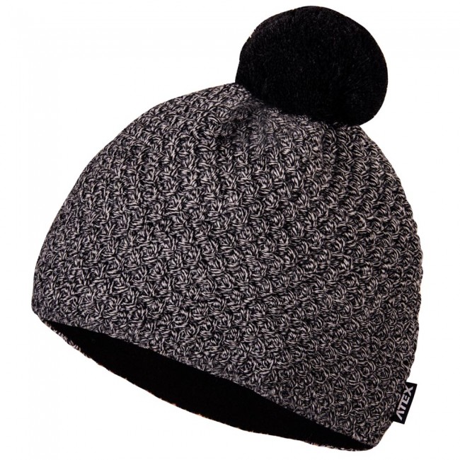 Pletená čepice KNIT šedá