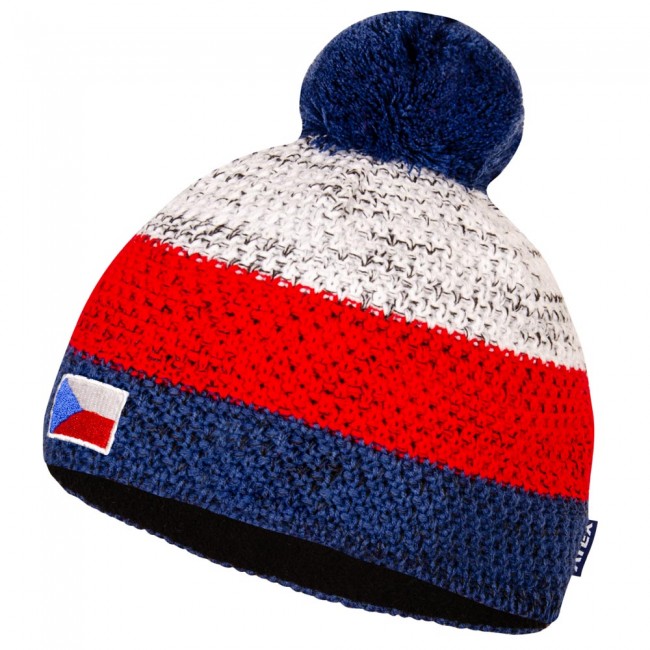 Pletená čepice KNIT TRIKOLORA