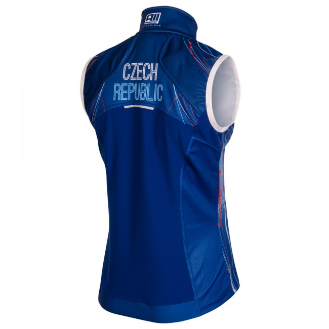 Vesta na běžky BIATEX BLUE dámská