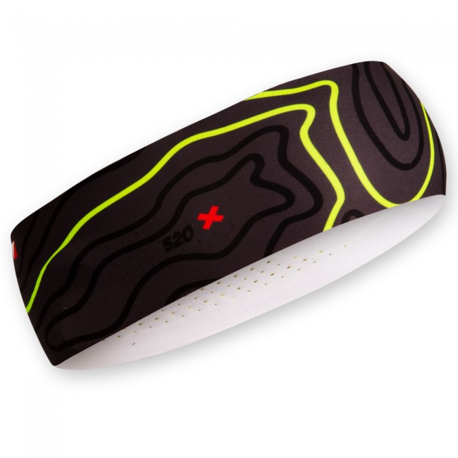 Atletická čelenka ORIENTEERING černá