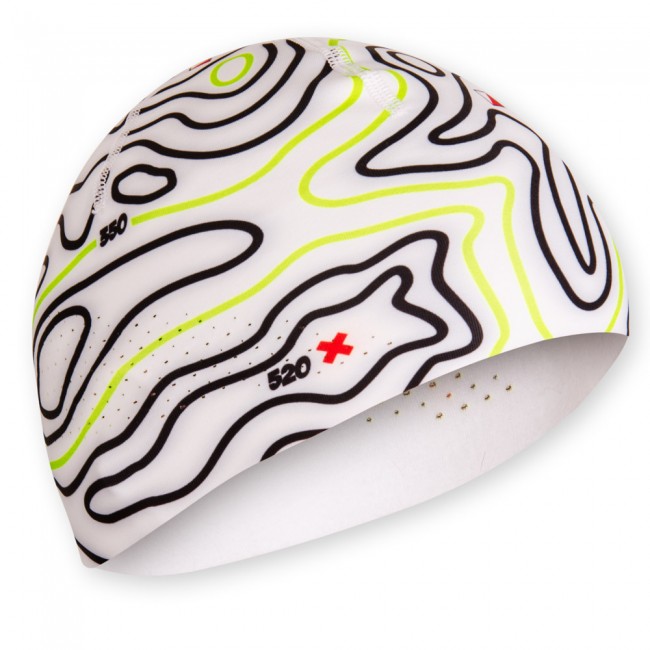 Sportovní jednovrstvá čepice ORIENTEERING - bílá