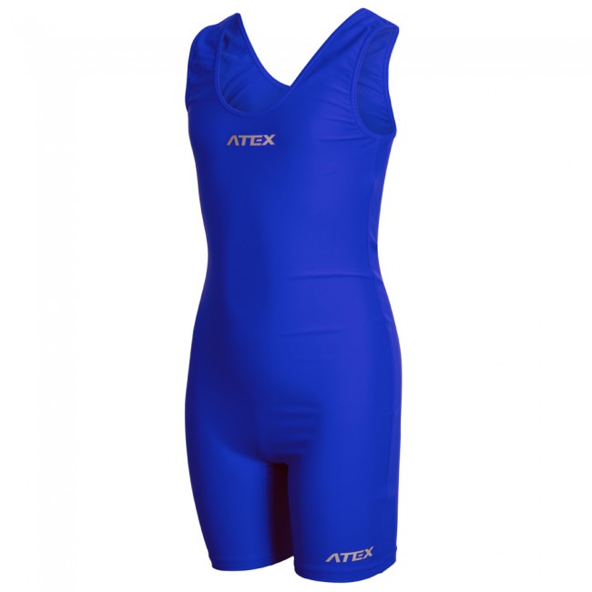 Zápasnický dres WES modrý dětský