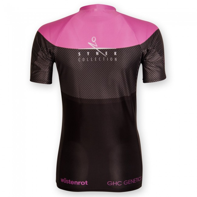 Přiléhavý dres SYNEK PINK krátké rukávy