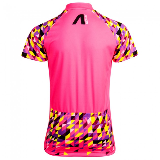 Dětský cyklistický dres SATO růžový