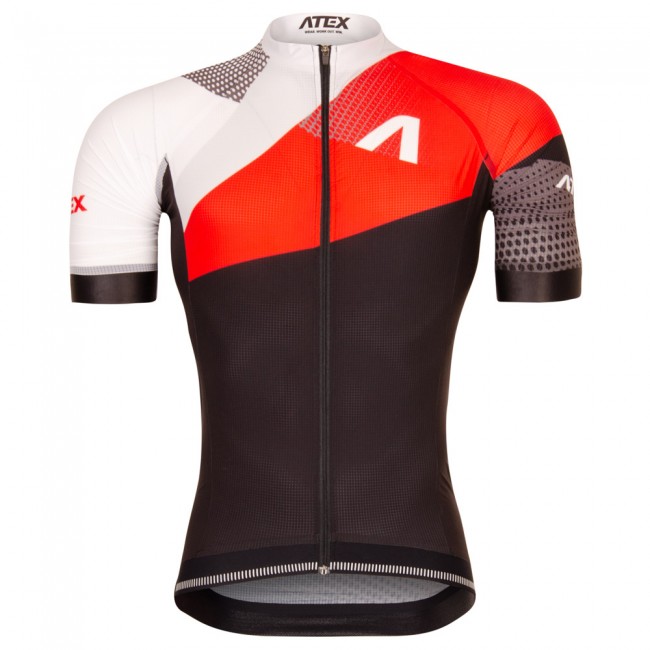 Cyklistický dres profi bond REVOLT RED lepený