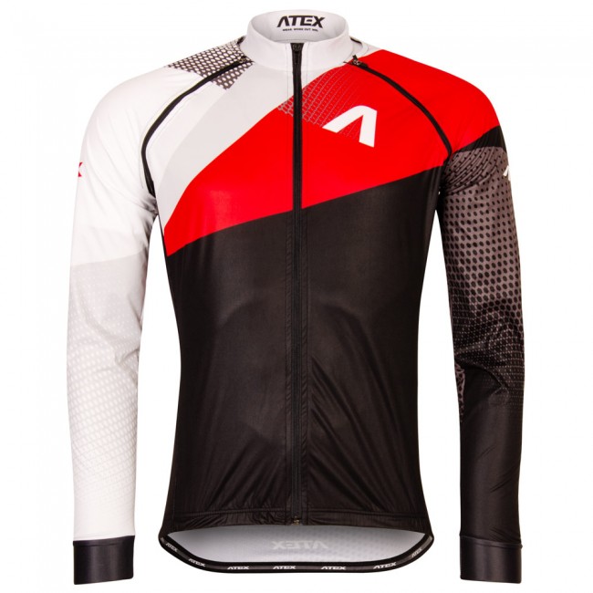 Cyklistický dres EVERETT s odepínacími rukávy REVOLT RED