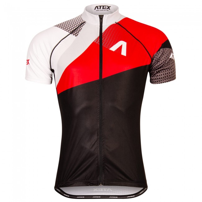 Cyklistický dres EVERETT s odepínacími rukávy REVOLT RED