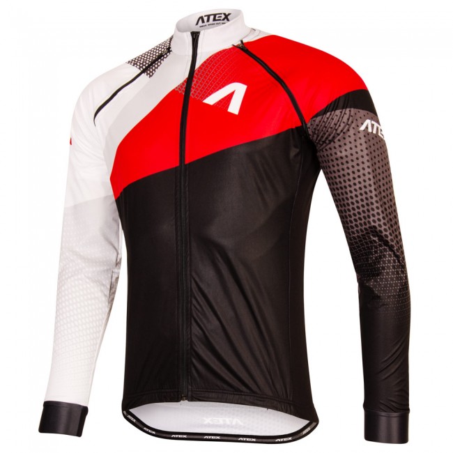 Cyklistický dres EVERETT s odepínacími rukávy REVOLT RED