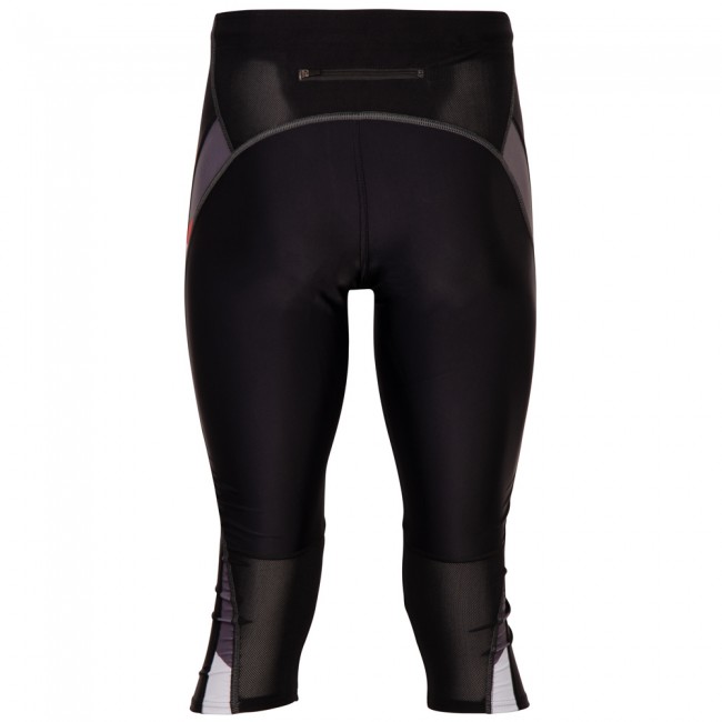 Sportovní elastické kalhoty 3/4 REVOLT RED