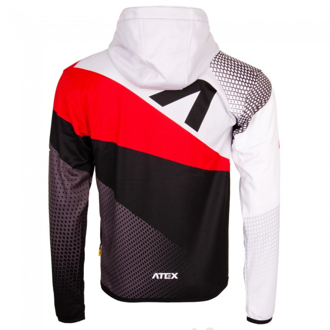 Sportovní mikina s kapucí REVOLT RED