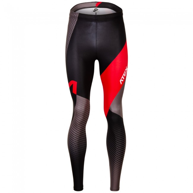 Atletické kalhoty REVOLT RED dlouhé
