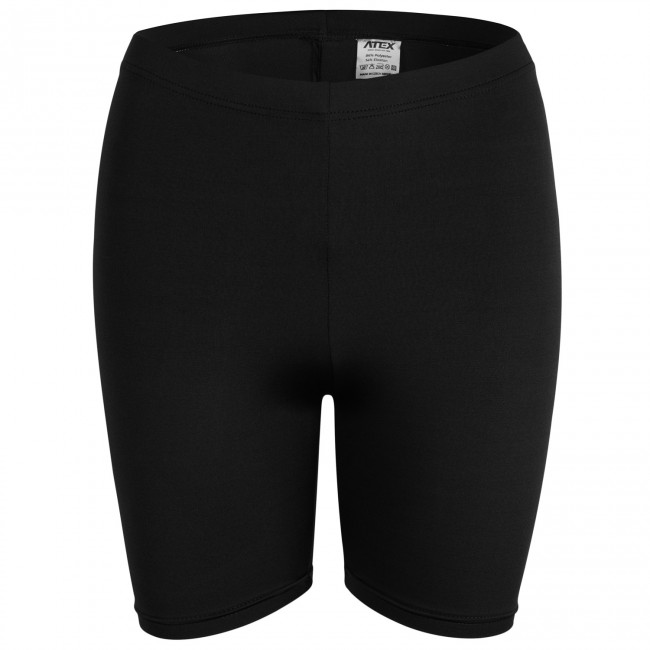 Sportovní elastické kalhoty SOFT do půli stehen černé